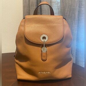 Michael Kors Raven Medium Backpack - brown/tan